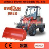 Hot Selling Qingdao Everun 1.0T Mini Wheel Loader With EuroIII Engine