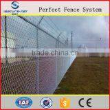 6ft / 7ft / 8ft Commercial Grade Chain Link Fence With Barbwire Top thumbnail-2
