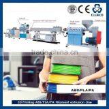 ABS PLA PLASTIC FILAMENT EXTRUSION LINE PLA PLASTIC FILAMENT MAKING MACHINE thumbnail-1