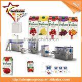 Automatic Juice Aseptic Carton Gable Top Filling Capping and Labeling Machine/aseptic Filling Machine for Fruit/milk thumbnail-3