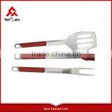 3pcs Rubber Handle Barbecue Tool Set thumbnail-1