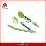 China factory nylon stainless steel spaghetti food tong