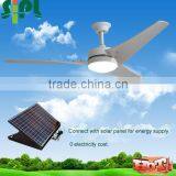 Vent Tool 60 Inch Green Energy Solar Cooling Fan With dc Motor Solar Panel Powered Solar Ceiling Fan thumbnail-1