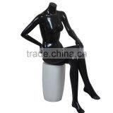 Sitting Headless Sexy Female Mannequin thumbnail-1