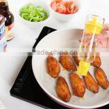 CY129 Olive Oil Vinegar Dispenser Bottle Basting Brush Pour Baste Store Space Saver Salad Dressing Cruet Food Storage Container thumbnail-2