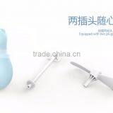 Multifunction Blender With Two Jack-plug, Electric Handheld Fan With Soft Blade thumbnail-3