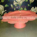 POWDER COATED METAL WEDDING CAKE STAND thumbnail-1