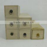Step Six Gird Pulling Wooden Storage Box, Coffee Box, Tea Box thumbnail-1