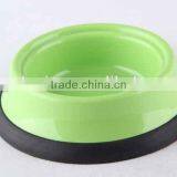 Plastic Slip-resistant Pet Bowl With Rubber Bottom/ Dog Bowl thumbnail-5