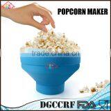 NBRSC Collapsible Microwave Silicone Popcorn Popper Maker With Handle thumbnail-3