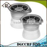 2-Piece Sphere Ice Ball Mold Plastic Ice Ball Maker thumbnail-5