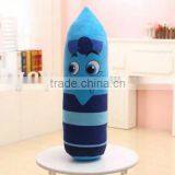 New Products Funny Long Crayon Bolster Cushion Custom Shaped Head Rest Neck Support Long Body Pillow Made in China thumbnail-2
