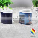Heart Shape Color Changing Ceramic Coffee Mugs thumbnail-5