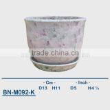 Vietnamese Ceramic Wash And Paint Mini Flower Pot BN-M092-H thumbnail-4
