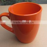 12oz ceramic stoneware mug with coffee decal and hand printed