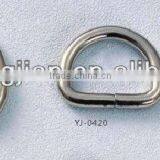 KMJ-1808 Hot Selling D Metal Buckle for Bag and Clothes ,D Ring Buckle thumbnail-1