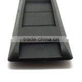 3/4" Shoulder Pad PVC In Black, Black Shoulder Strap Pad for Bag, Plastic PVC Bag Strap Belt Shoulder thumbnail-6