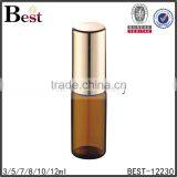 3ml All Size Amber Glass Roller Bottle With Stainless Steel Roller Ball thumbnail-1