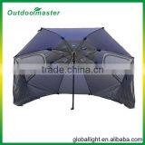 7.5FT Weather Shelter Blue Beach Sun Sport Umbrella thumbnail-2