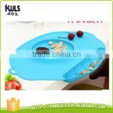 Silicone Placemat Dinner Plate Non-Slips Silicone Cartoon Cute Dinnerware Baby Kids Dinner Plate thumbnail-3