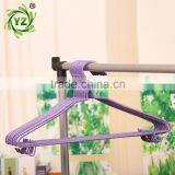 A481 High Quality Clothes Hanger With Hook/metal Pvc Coated Laundry Hanger thumbnail-1