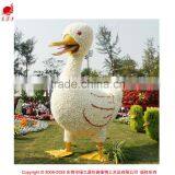 Milan Grass Shaped Ornamental Topiary Boxwood Animal for Theme Park Decoration thumbnail-1