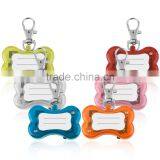 Pet Dog Cat LED Flash Bone Safety Pendant Collar Circular Light Clip Visable Worldwide Store thumbnail-2