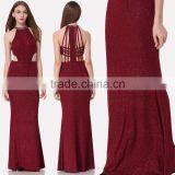 2017 Guangzhou Factory Women Clothing Sequin Prom Dress Model thumbnail-4