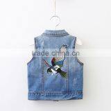 2017 Online Shopping Fashion Boutique Apparel Kids Denim Vest thumbnail-2