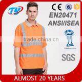 Reflective 3M T-shirt High Visibility Safety Tape T-shirt for Man thumbnail-3