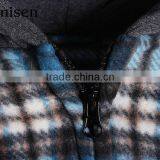 Apparel Stock Lot Good Price Men Fleece Plaids Jacket thumbnail-3