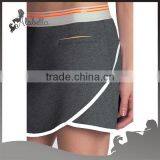 Paula Terry Sport Skirt& Marathon Terry Skirt &yoga Skirt With Front Welt Pocket thumbnail-3