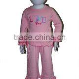 Baby Clothes Baby Cotton Long Ruffle Sleeve T-shirts thumbnail-1