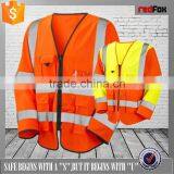 Latest Roadway Safety Vest With Waterproof Reflective Tape thumbnail-6