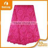 Bestwaytex Quality Warranty Royal Blue Cord Lace Fabrics African Fabeics Guipure Lace 5 Yard CP0063 thumbnail-5