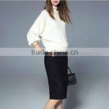 Maxnegio Korean Style Woolen Sweater New Designs for Ladies Top thumbnail-2