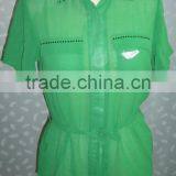 Lady Stone Work Blouses and Ladies Shirt Design thumbnail-1