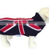 UK Flat Knit Black Color Pet Dog Clothing Pet Accessories 2016 thumbnail-3
