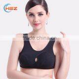 HSZ-001 Cotton Front Opening Bralette Breast Feeding Bra Nursing Bra With Button Maternity Nursing Bra Maternity thumbnail-4