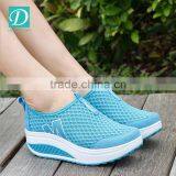 Height Increasing Summer Casual Shoes For Women Swing Wedges Shoes Breathable thumbnail-1