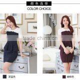 Flower Girl Summer Designs Elegant Office Ladies Dresses Pictures Office Dress for Ladies thumbnail-2