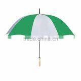 48" Arc Automatic Open Umbrella - Nylon Canopy, 33" Long, Has a Metal Shaft With Wooden Handle and Comes With Your Logo thumbnail-3