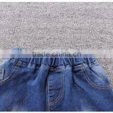 Wholesale Summer Cotton Denim Children Girls Dress thumbnail-3