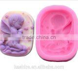 Wholesale Economical Angel Shape Silicone Chocolate Mould,soap Mold,diy Cake Mould thumbnail-1