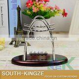Oval Metal Kinetic Newton's Cradle, Theorem of Momentum Instrument thumbnail-2
