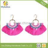 Hot Fringed Statement Earrings For Women Wedding Gifts Boho Tassel Drop Dangle Earrings Jewelry thumbnail-4