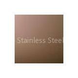 Bead Blasted Bronze Anti-fingerprint 201, 304, 316, 430 Colored Stainless Steel Sheet thumbnail-1