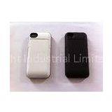 1500mAh iphone 4 Rechargeable Power Case black external battery case