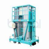 10m Aluminum Alloy Four Masts Aerial Work Lifting Platform