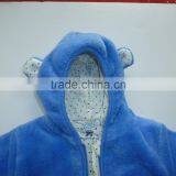 Wholesale Baby Kids Children Animal Hooded Coral Fleece Bathrobe thumbnail-3
